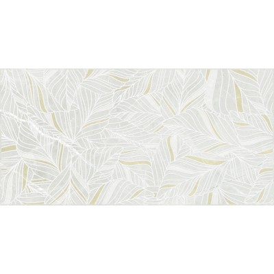 Плитка 04-01-1-18-03-07-4137-3 York Декор листья серо-бежевый 30x60