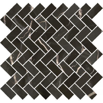 Мозаика 620110000217 Stellaris Absolut Black Mosaico Cross Nat 31.5x29.7