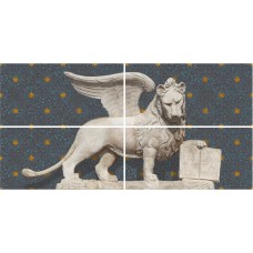 Плитка VT/A648/4x/48017R Панно Сан-Марко матовый обрезной 80x160x1