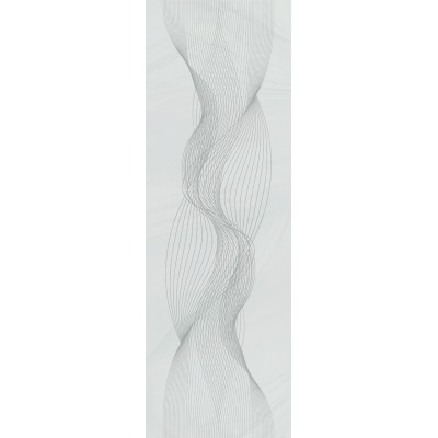 Плитка OS/B362/14070R Декор Веро голубой светлый глянцевый обрезной 40x120x1