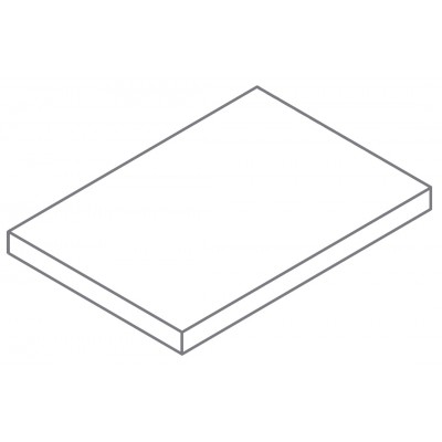 Ступени 620070003153 Forum Slim Silver Scalino Angolare Sx 33x120