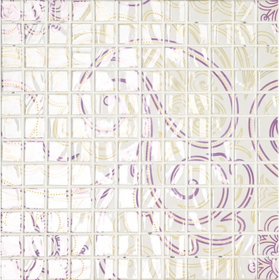 Мозаика MO008 Гламур белый 29,8x29,8