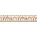 Плитка AD/A214/6276 Бордюр Лаурито орнамент 40x7.7