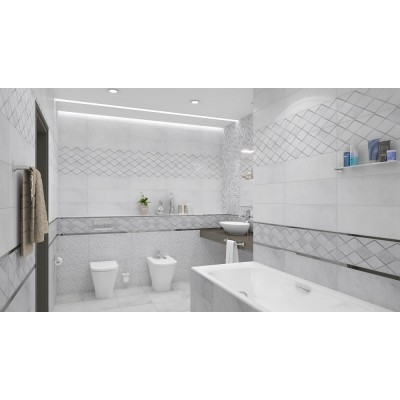 Плитка Mizar серый узор 17-00-06-1181 20х60