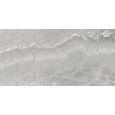 Плитка Декор Prime серый 25х50