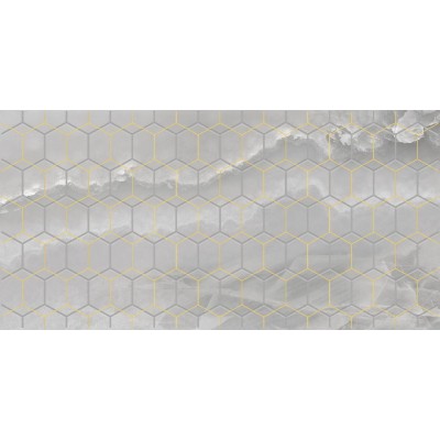 Плитка Декор Prime серый 25х50