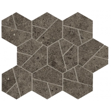 Мозаика A7C1 Boost Stone Tobacco Mosaico Hex 25x28,5