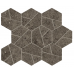 Мозаика A7C1 Boost Stone Tobacco Mosaico Hex 25x28,5