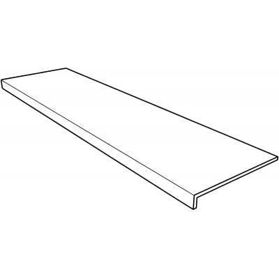 Клинкерная плитка Ступень фронтальная Petra Ocre Recto Anti-Slip 30x150