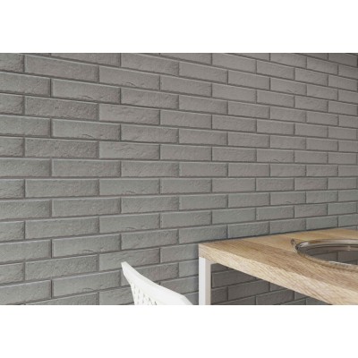 Клинкерная плитка Foggia Old castle grey 6.5x24.5