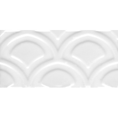 Плитка 16017 Авеллино белый структура mix 7.4*15