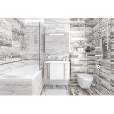 Плитка 34100 Next серый узор 25х50