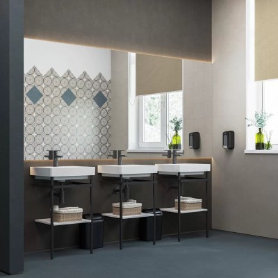 Керамогранит DD172900R Про Чементо серый светлый матовый обрезной 40,2x40,2