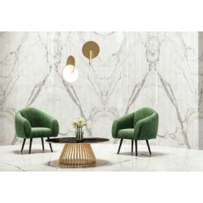 Керамогранит A4PH Marvel Statuario Supremo Lp Macchia Aperta 75x150