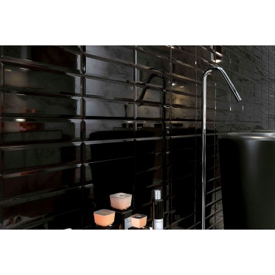 Плитка AZDC Brick Black Bevel 8x31.5