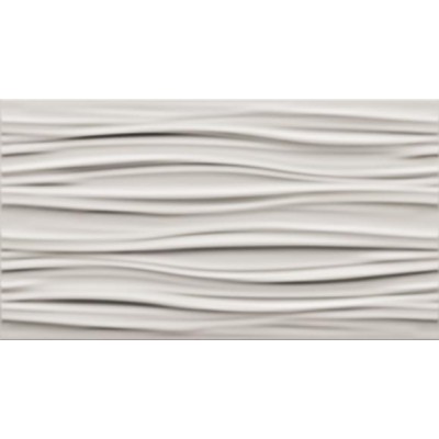 Плитка 600010001987 3D WHITE WALL Curvy White 30,5x56
