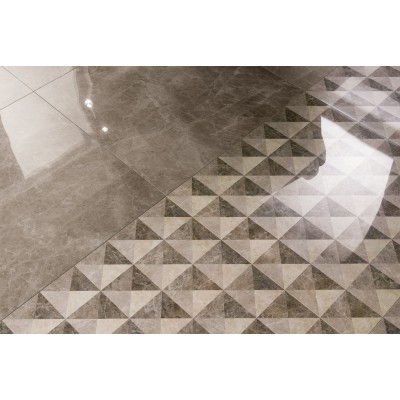 Керамогранит 610080000148 Elite White Inserto Blossom Lux 59x59