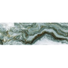 Плитка GL17B Hypnose Light Malachite B glossy 30x90