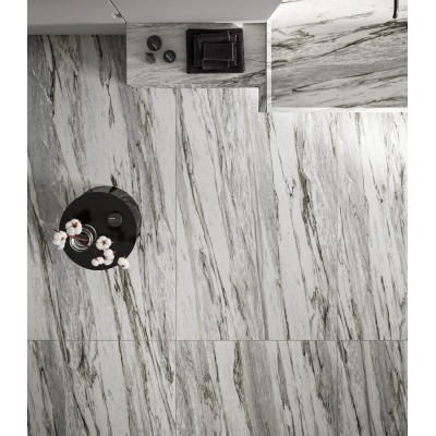 Ступени 620070001549 Skyfall Неро Смеральдо Ступень Угловая Правая Нат Рет 33x160