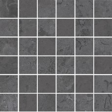 Мозаика DD205120/MM Декор Про Лаймстоун серый темный матовый мозаичный 30х30