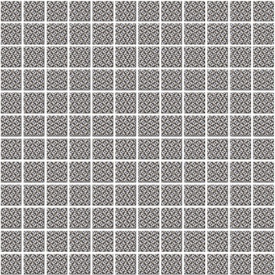 Мозаика 20108 Кастелло орнамент серый 29,8х29,8