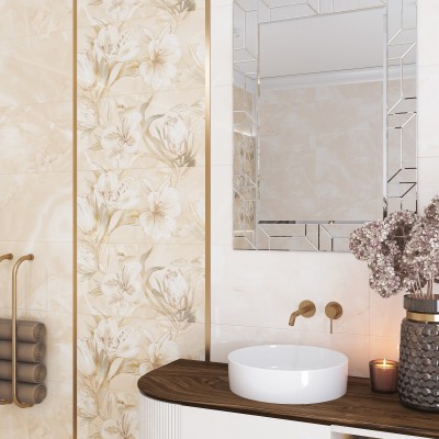 Плитка 509051101 Opale Beige Struttura 31,5x63