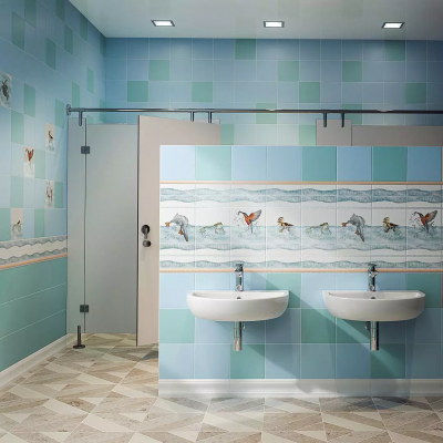 Плитка VT/A471/5009	Декор Чудо-озеро 4 20x20