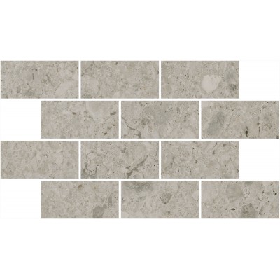 Мозаика DD605920/MM Декор Чеппо ди Гре мозаичный бежевый светлый матовый обрезной 34,6x20x0,9