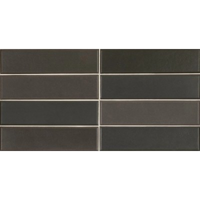 Плитка 26484 Volcanic black 7,5x30