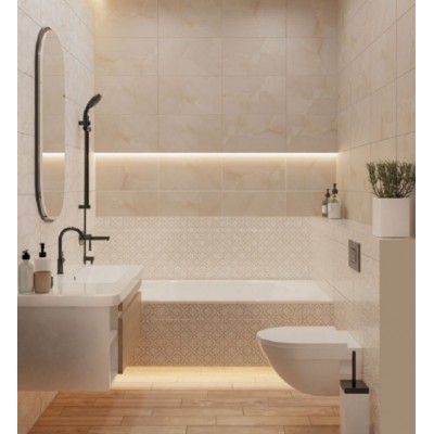 Плитка 010100001411 Donna beige wall 04 30x50