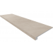 Ступени Комплект GF02 Graffito Light Beige (Ступень 33x120 неполированный прямоугольный бортик без насечек + Подступенок 14,5x120)