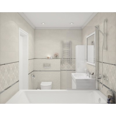 Плитка AD/A470/60002 Atria Декор ванильный 20х60