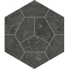 Мозаика HCYP Nyra Charcoal Favus 30х26