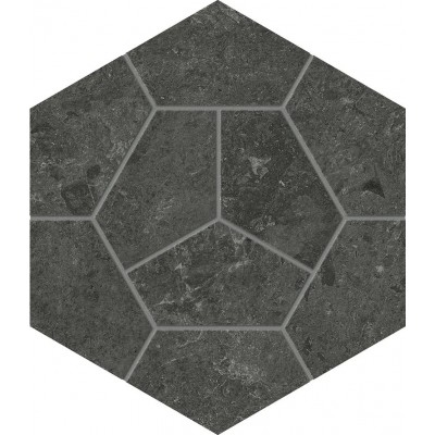 Мозаика HCYP Nyra Charcoal Favus 30х26