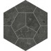 Мозаика HCYP Nyra Charcoal Favus 30х26