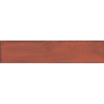 Плитка KM26377 Мажорель красный глянцевый 6x28,5x1