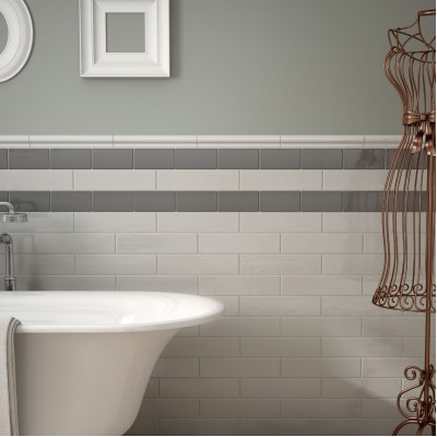 Плитка 21950 Cottage White 7,5x30