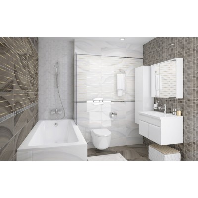 Мозаика MM60084 Agat Декор мозаичный кофейный 20х60