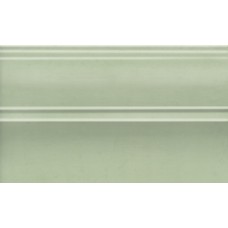 Плитка FMB027 Плинтус Левада зеленый светлый глянцевый 25х15