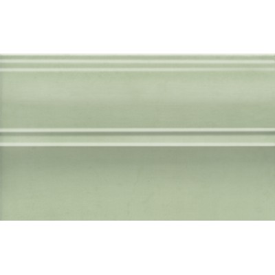 Плитка FMB027 Плинтус Левада зеленый светлый глянцевый 25х15