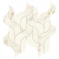 Мозаика AF8R Marvel Calacatta Apuano Mosaico Waterfall Lappato 30,5x27,7