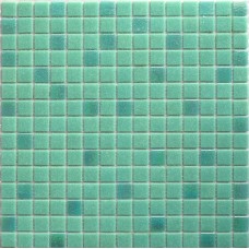 Мозаика MIX24 стекло зеленый (сетка) 20x20x4 327x327