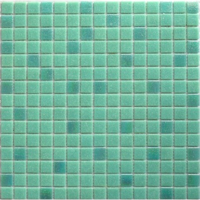 Мозаика MIX24 стекло зеленый (сетка) 20x20x4 327x327