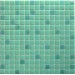 Мозаика MIX24 стекло зеленый (сетка) 20x20x4 327x327
