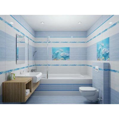 Плитка Декор Water D1D224 40х20