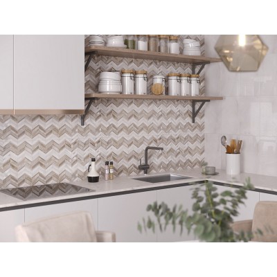 Плитка 010200000093 Бордюр Аника голубой 01 7,5х25