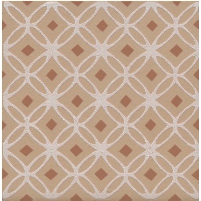 Керамогранит VT/C607/1337 Декор Агуста 1 оранжевый матовый 9,8x9,8