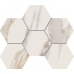 Мозаика Мозаика RM01 Miramare White Hexagon неполированный 25x28,5