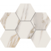 Мозаика Мозаика RM01 Miramare White Hexagon неполированный 25x28,5
