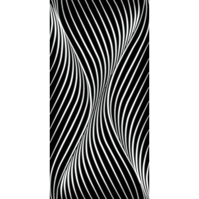 Плитка 11282R Коррер чёрный глянцевый структура обрезной 30x60x1